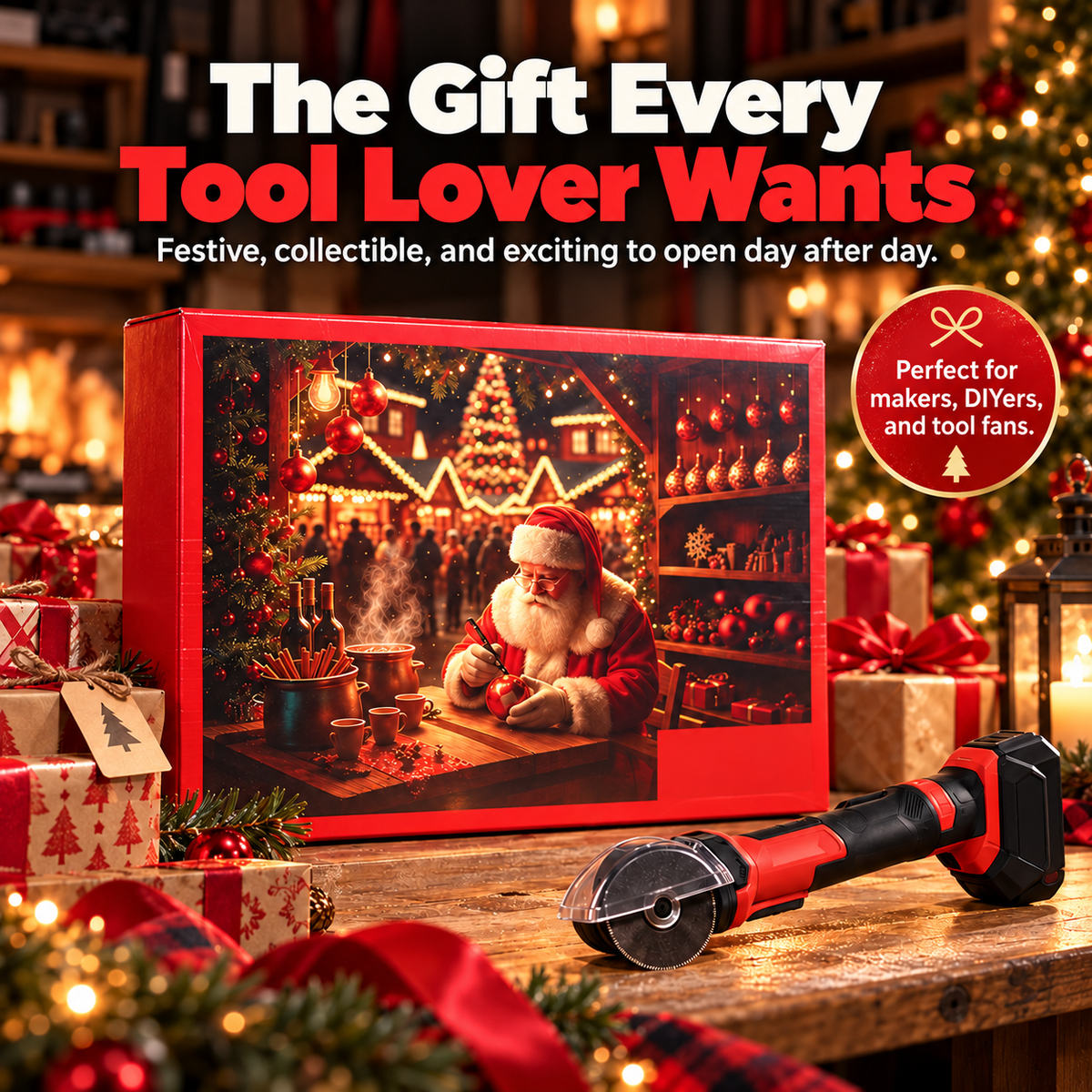 🎁ToolBoxmas™ 24-Day Advent Calendar – Daily Tool Surprises for DIY Lovers