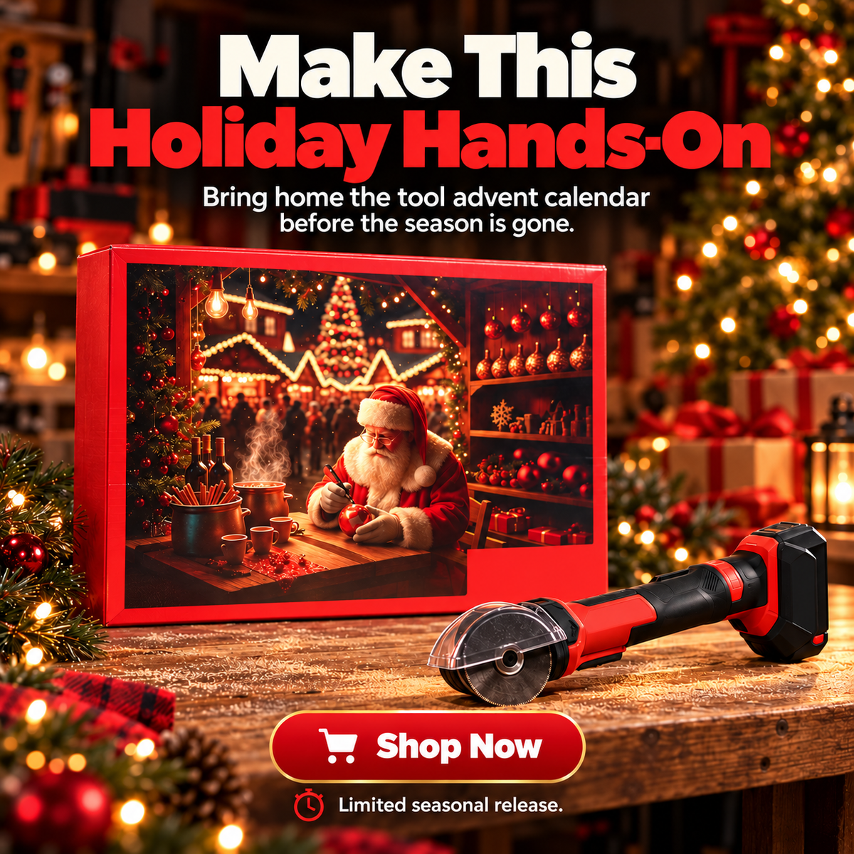 🎁ToolBoxmas™ 24-Day Advent Calendar – Daily Tool Surprises for DIY Lovers