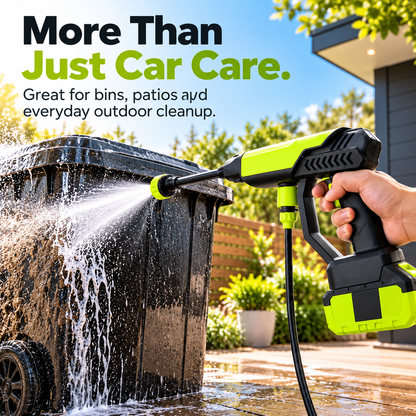 🚗💦 Portable Cordless Pressure Washer Gun™ – Powerful Car Wash & Outdoor Cleaning Made Easy! ✨