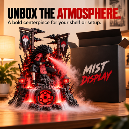 🔥 Shadow Warrior LED Mist Humidifier – Glowing Fantasy Battle Scene, Atmospheric Fog Effect & Collectible Desk Decor ⚔️✨