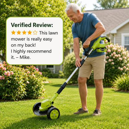 🔥2026 Hot Sale 21V Cordless 3-in-1 Grass Trimmer, Edger & Mini Mower