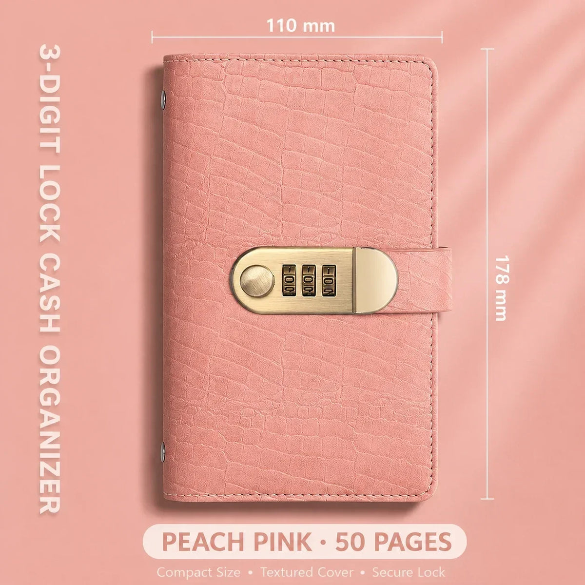 🔐Locking Banknote Collection Booklet | Holds 100 Bills