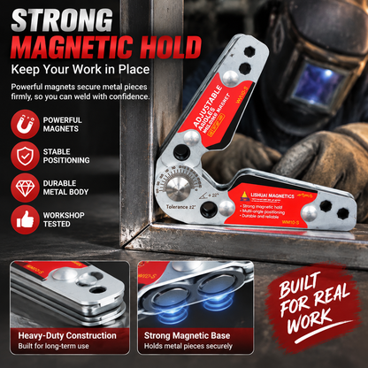 🔧 Adjustable Magnetic Welding Angle Tool | Your Extra Hand For Precise Welding