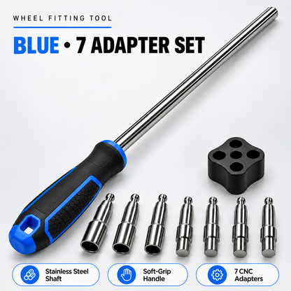 🔧 Heavy Wheel Fitting Tool – Hub Positioning & Tire Mounting Assistant