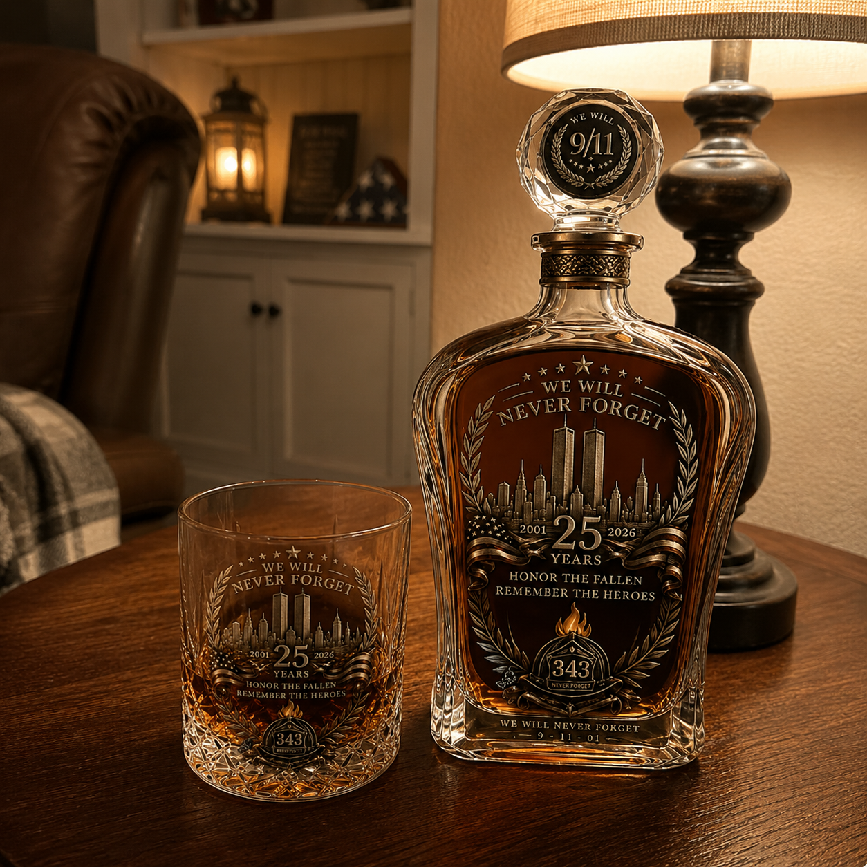 9/11 25th anniversary memorial gift set collection image