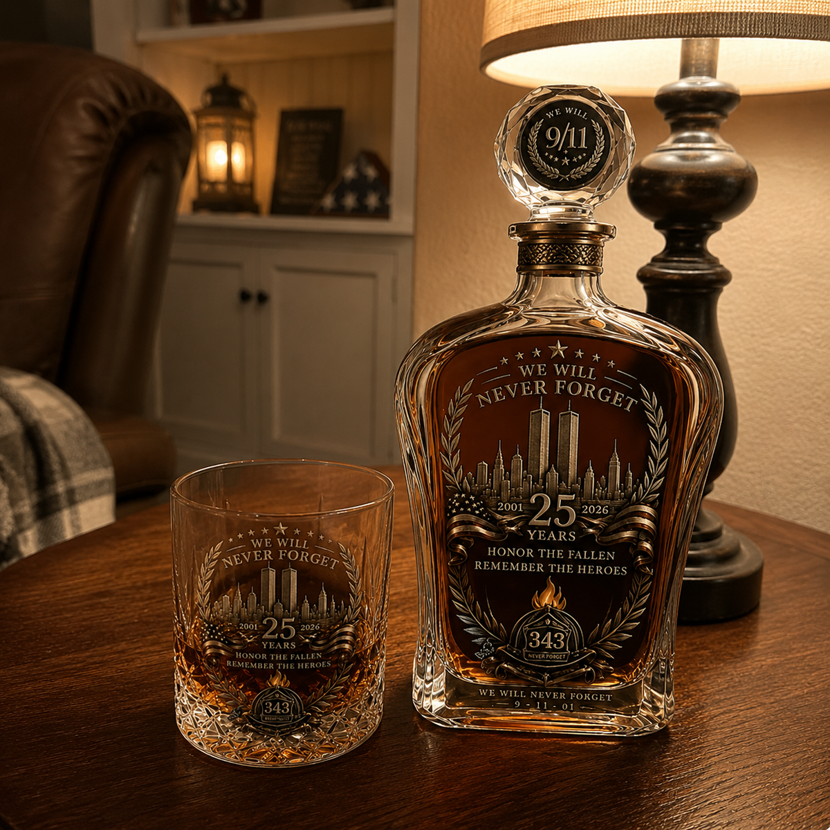 9/11 25th anniversary memorial gift set collection image