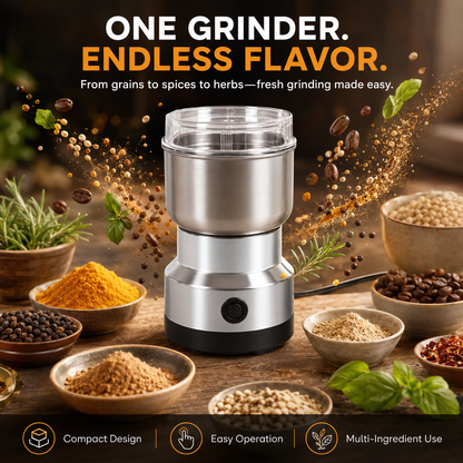 Stainless steel electric grain grinder - product image 4