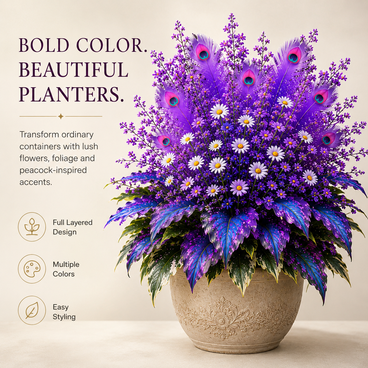 Orange hosta foliage color option for colorful garden planting