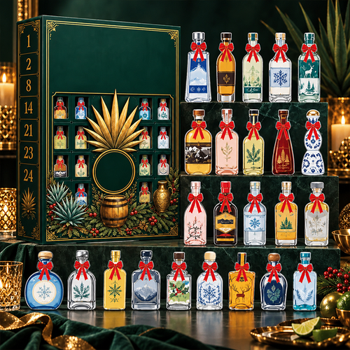 24-day mini bottle acrylic ornament set - product image 1
