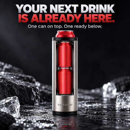 🔥 50% OFF! Double-Can Insulated Holder with Easy Reload 🥤❄️