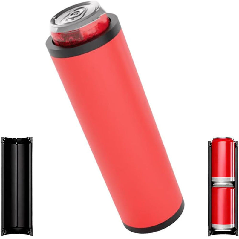 🔥 50% OFF! Double-Can Insulated Holder with Easy Reload 🥤❄️