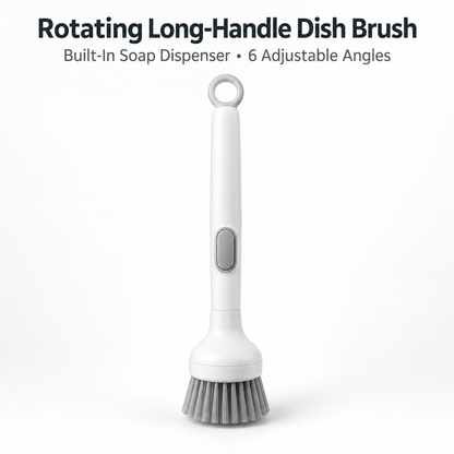 🧽 6-Angle Soap Dispensing Brush