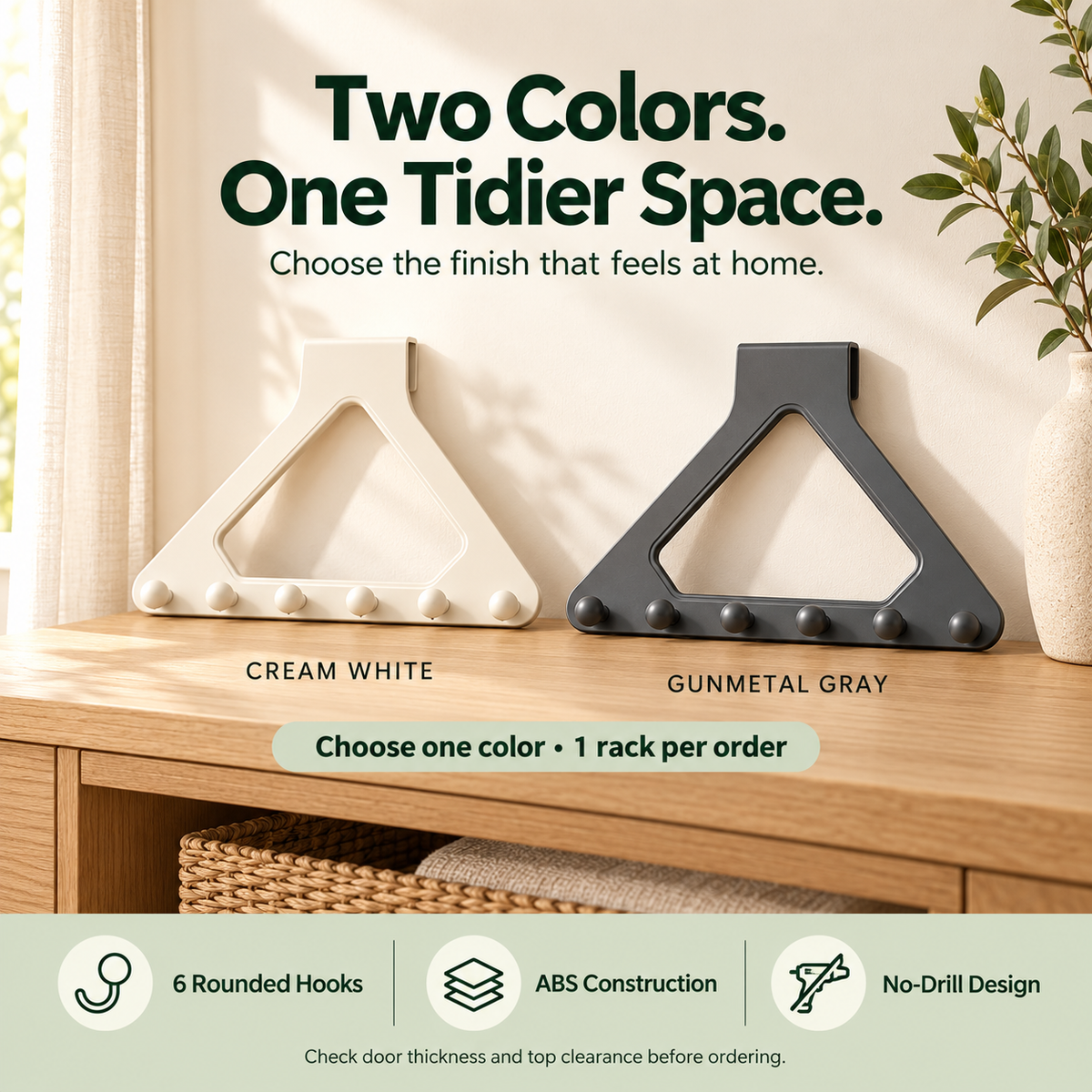 Two color options