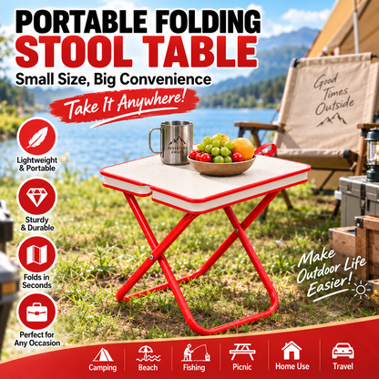 Portable Ultra-Compact Folding Stool