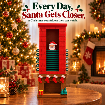 🎅 Santa Down the Chimney Advent Calendar – 24-Day Interactive Christmas Countdown