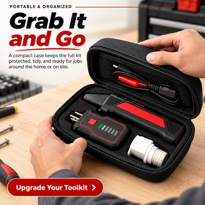 ⚡ Circuit Breaker Finder Kit – Fast & Accurate Electrical Circuit Tracer with Receiver, Outlet Tester & Accessories for Homeowners and Electricians
