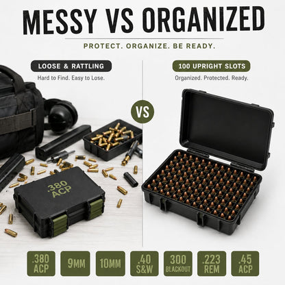🎯Ultimate 100-Slot Modular Storage Case