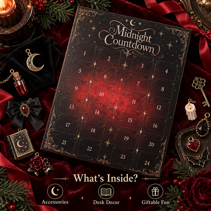 🖤🌙 Midnight Countdown – 24 Days of Gothic Surprises | Christmas Advent Calendar 🎁