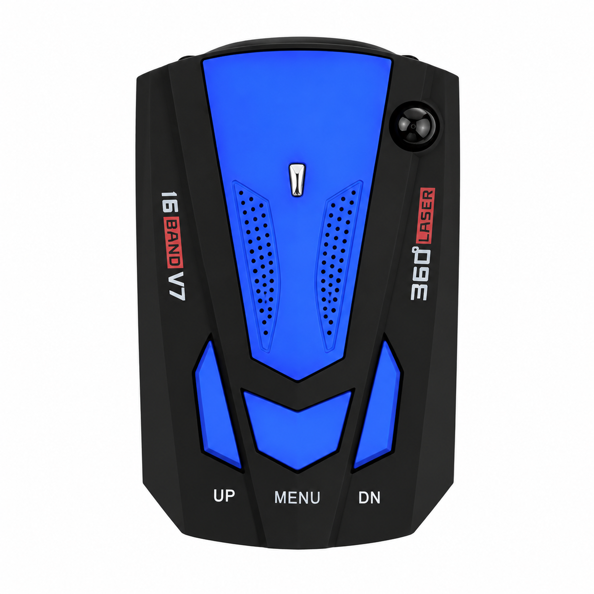 🚗V7 Multi-Band Radar Alert Detector – Voice & LED Alerts with City/Highway Modes