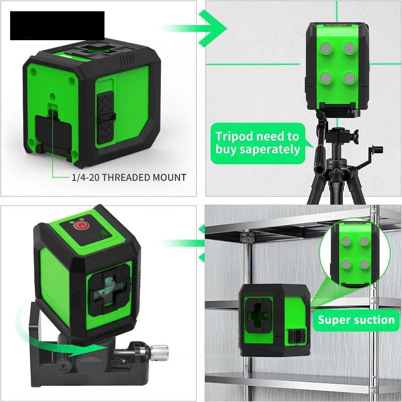 🎯LevelPro™ Self-Leveling Cross Line Laser – High-Precision Alignment Made Easy