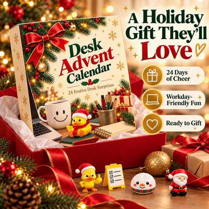 🎄 24 Days of Desk Surprises 🎁 | Christmas Advent Calendar