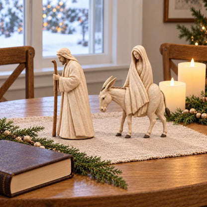 ✝️Bethlehem Blessings™ Nativity Figurine Set – Celebrate the True Meaning of Christmas