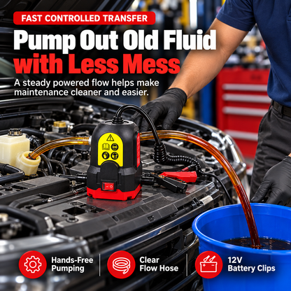 🚗 12V Fluid Transfer Pump – Fast & Easy Fluid Changes ⚡