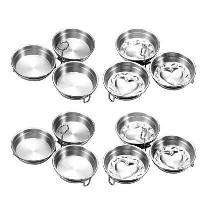 🌟304 Stainless Steel Egg Molds