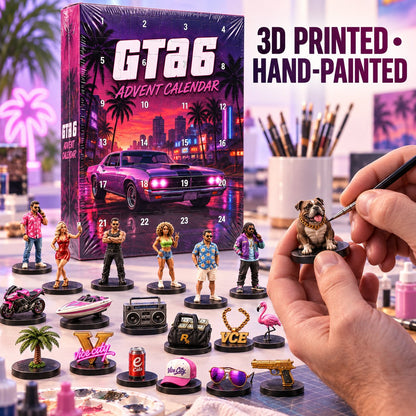🔥 ViceVault™ 24-Day Mini Collectibles Advent Calendar – 24 Hand-Painted Gaming Surprises