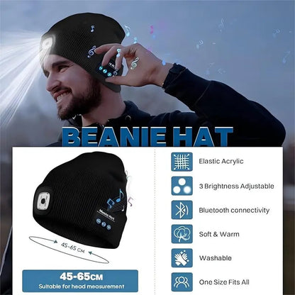 Bluetooth LED Beanie Hat