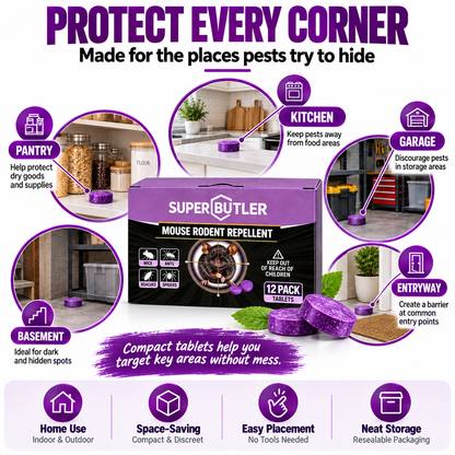 No Kill Rat Repellent, Safe for Home & Family