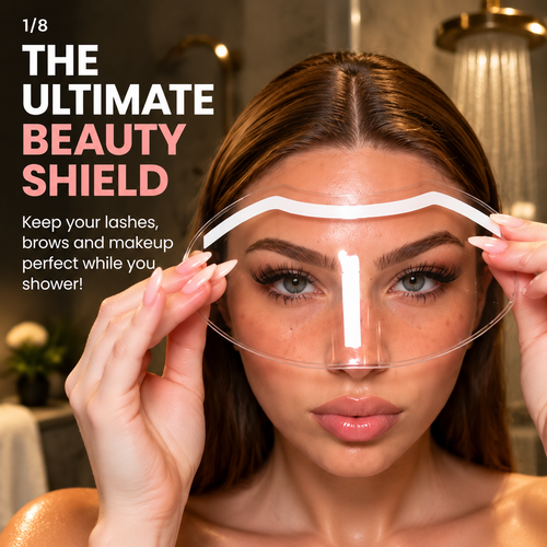 🚿 Clear Shower Face Shield – Waterproof Face Protector ✨