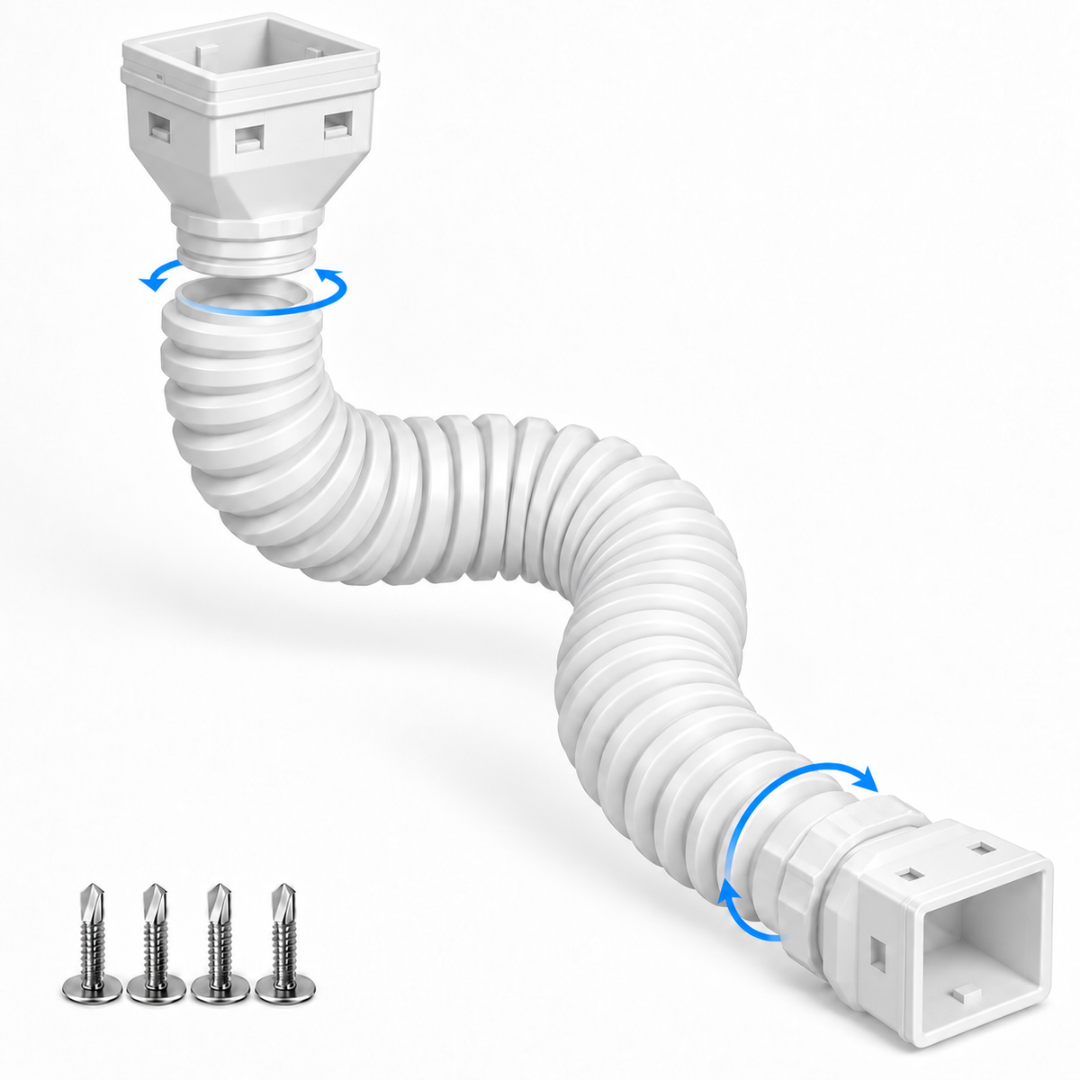 🏠 FoundationGuard™ Adjustable Downspout Extender – Redirect Rainwater Away from Your Home