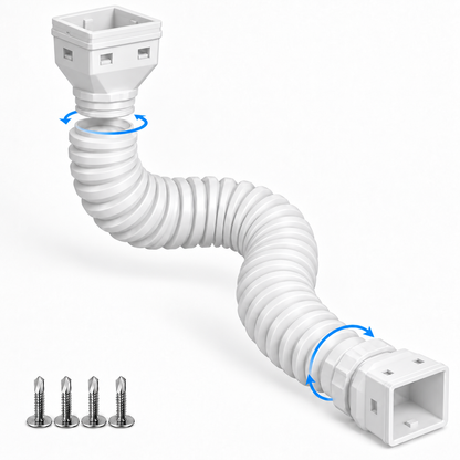 🏠 FoundationGuard™ Adjustable Downspout Extender – Redirect Rainwater Away from Your Home