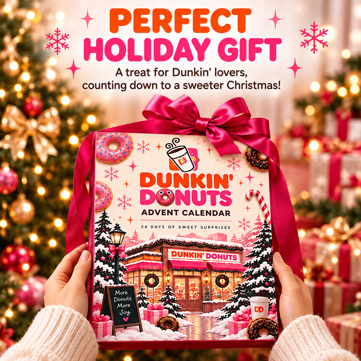🍩 Donut & Brew™ 24-Day Advent Calendar – 24 Sweet Surprises for Coffee Lovers