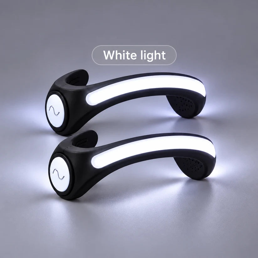 White light LED heel shoe light