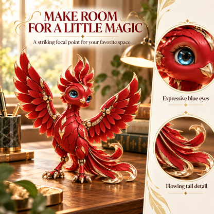 🔥 PhoenixGlow™ Transforming Phoenix Egg – 2-in-1 Magical Firebird Figure