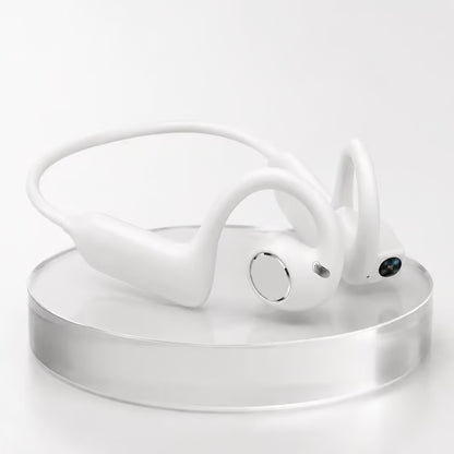 👂8MP Smart Camera Open-Ear Headset – EIS Video, AI Assistance & 12H Battery