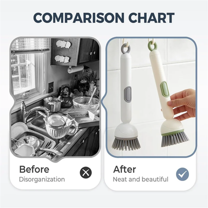 🧽 6-Angle Soap Dispensing Brush