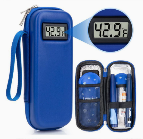 Insulin Cooler Travel Case with Temperature Display
