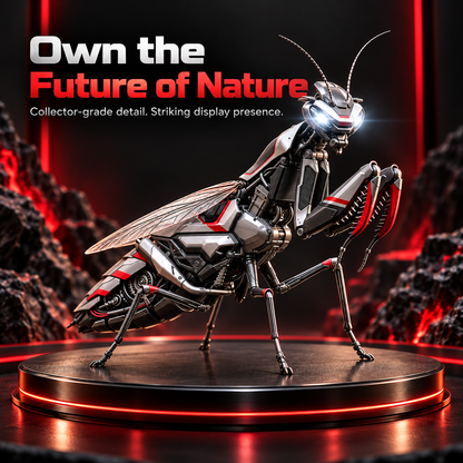 🤖 Mechanical Mantis Robot Figure – Futuristic Collectible ⚡