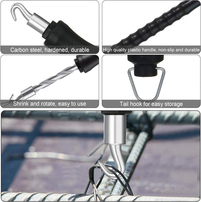 Automatic Rebar Wire Twisting Tool 🔧 – Easy Construction Wire Tying