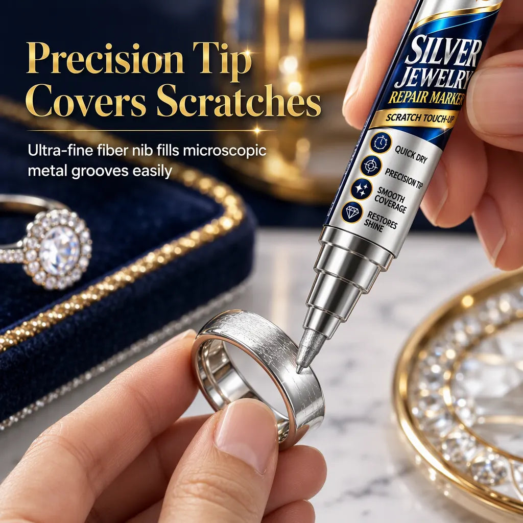 Silver-tone jewelry touch-up pen - original product image 3