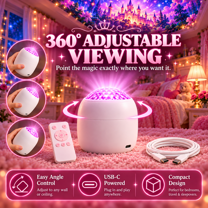 🌙 LunaDream™ Galaxy Projector – A Magical Night Sky Experience for Kids