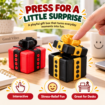 🎁 The Prank Box – Hilarious Screw Challenge with Middle Finger Surprise 🤪🖕 Perfect Gag Gift for All Occasions!