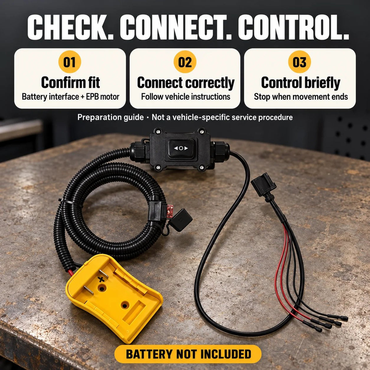 🔧EPB Rescue Pro™ – 12V/24V Electronic Parking Brake Emergency Release Tool for Fast Brake Reset & Repair