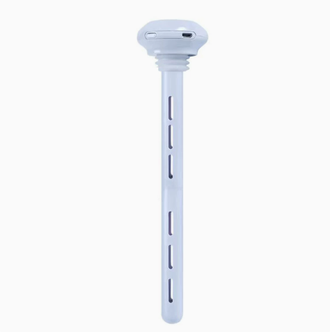 MistMate bottle-top humidifier device with long water intake tube
