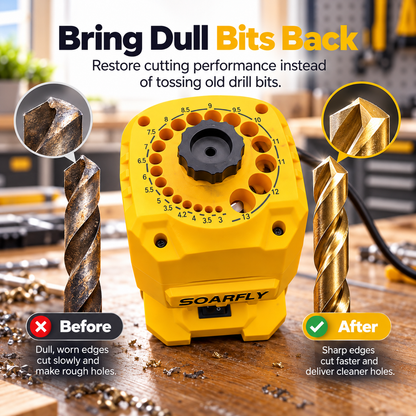 🔧 Electric Drill Bit Sharpener – Fast & Precise Sharpening ⚡