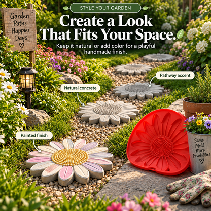 Garden Stepping Stone Mold