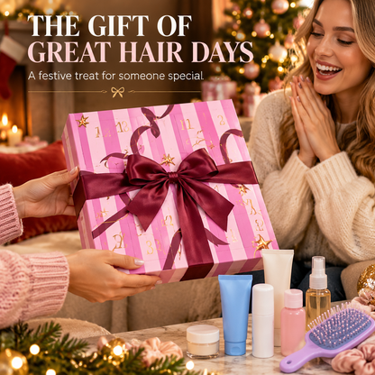 🎀 12-Day Haircare Advent Calendar – Beauty Surprise Gift Set ✨